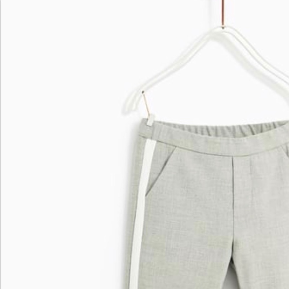 Zara Girl Trousers with Side Stripe